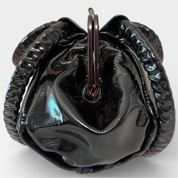 Christian Louboutin Loubette Patent Frame Top Handle Bag - Picture 5 of 11